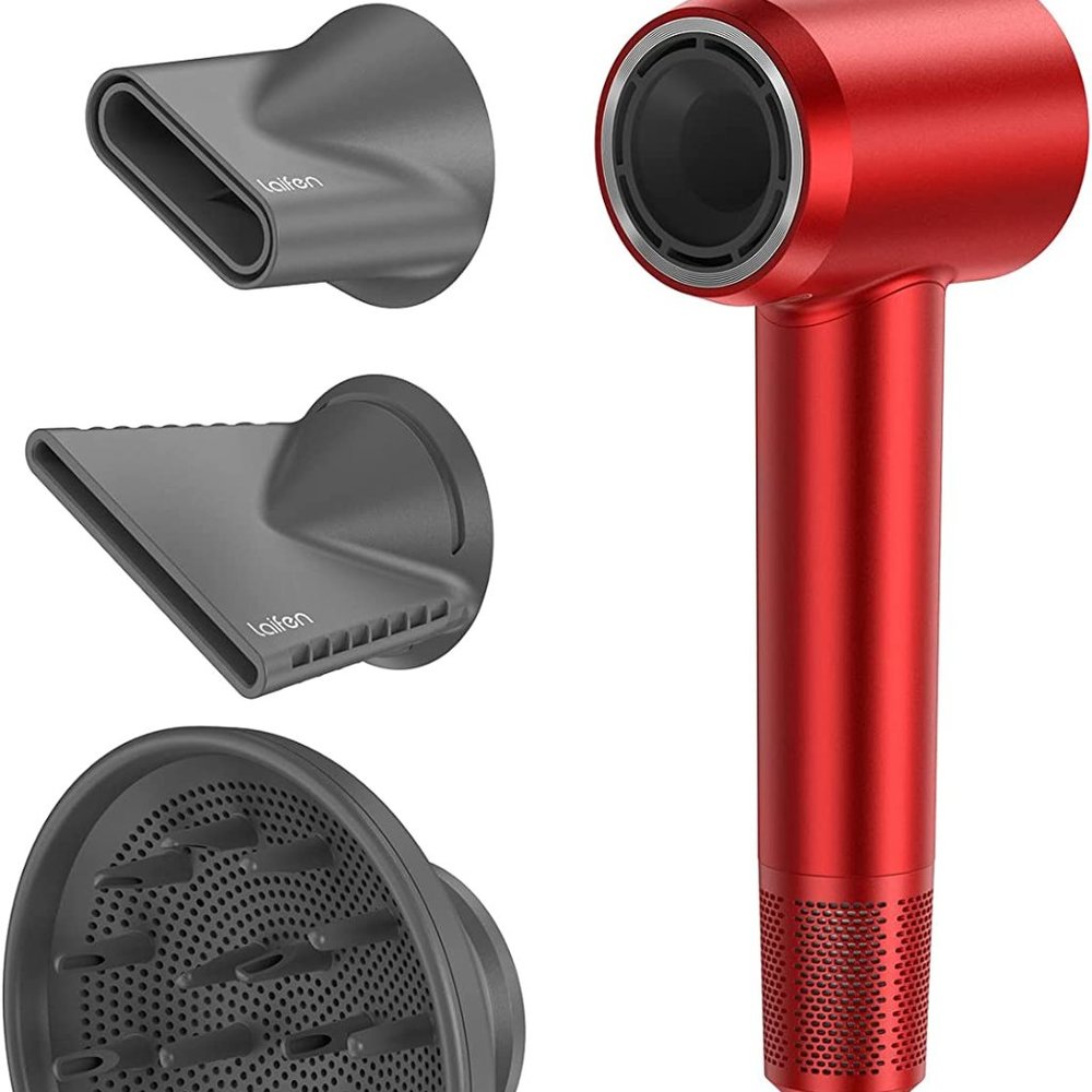 Laifen Hair Dryer with Magnetic Nozzle, Styling Concentrator & Diffuser …